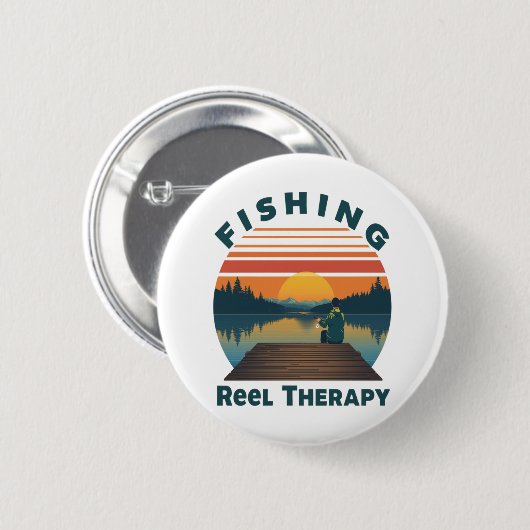Visrollentherapie vader ronde button 5,7 cm (Voorkant /achterkant)
