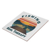 Visrollentherapie vader tegeltje (Zijkant)