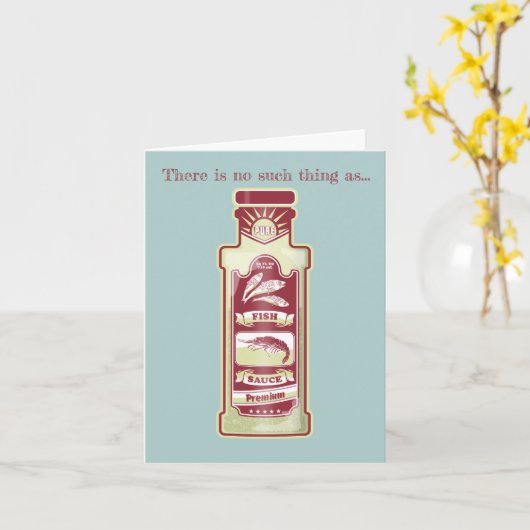 Vissaus pop kunst kaart (Gele Bloem)