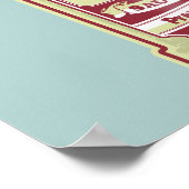 Vissaus pop kunst poster (Hoek)