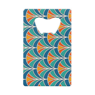 Visschaal: Aziatische Traditioneel Creditkaart Flessenopener