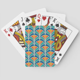 Visschaal: Aziatische Traditioneel Pokerkaarten