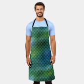 Visschaal Schort (Gedragen)