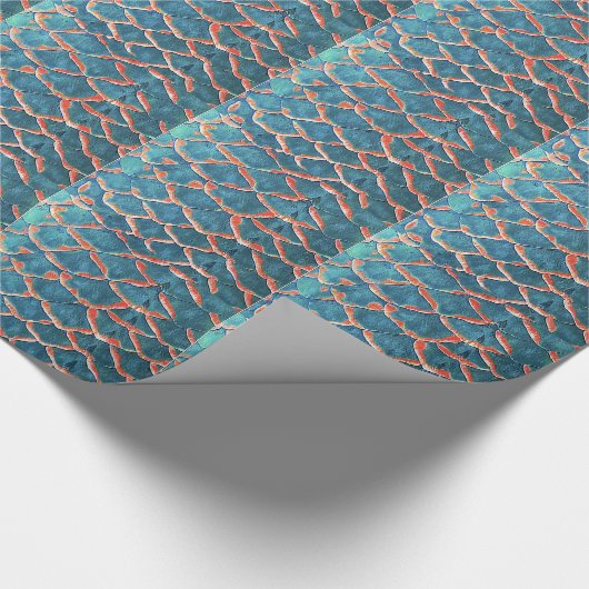 "Visschaaldieren" Cadeaupapier (Hoek)