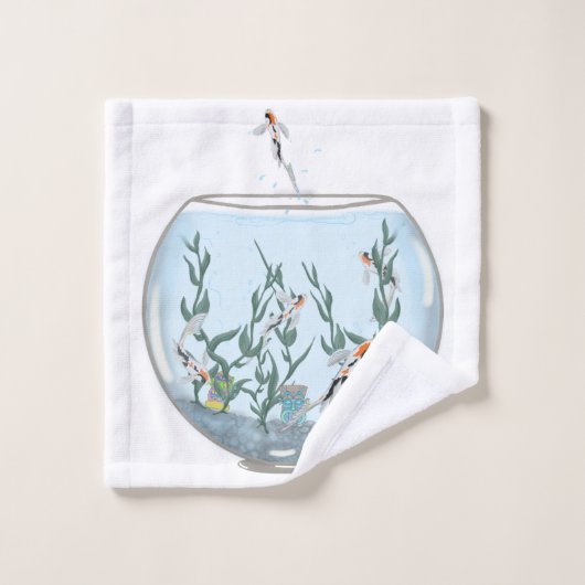 Visschalen Bad Handdoek (Wasdoekje)