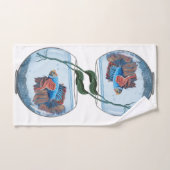 Visschalen Bad Handdoek (Handdoek)