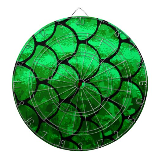 visschalen dartbord (Voorkant)