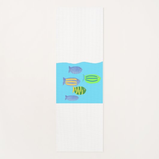 visschilderij yogamat (Voorkant)
