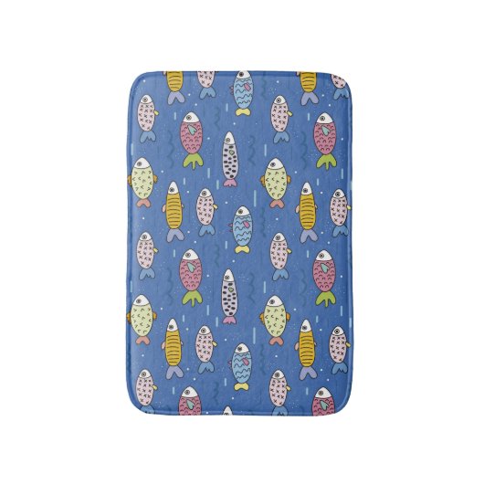 Visschool Badmat (Voorkant Verticaal)