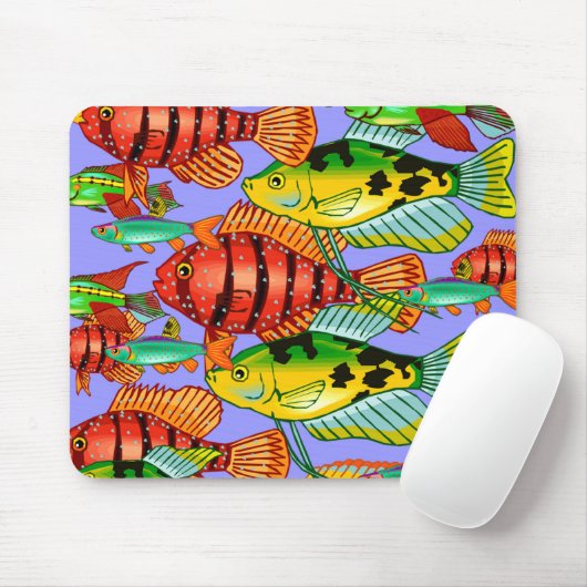 VISSCHOOL MUISMAT (Met muis)