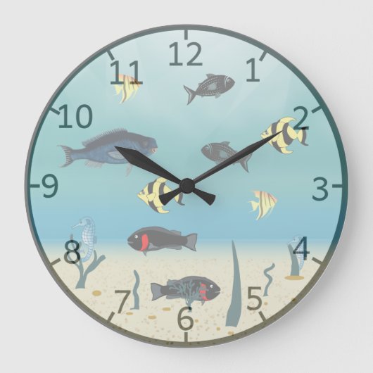 visse inde zee grote klok (Voorkant)