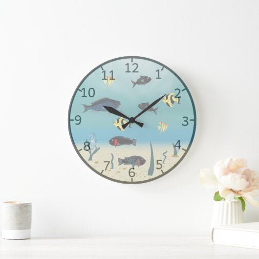 visse inde zee grote klok (Huis)