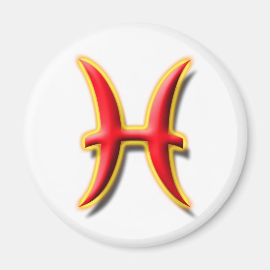 Vissen #1 magneet (Voorkant)