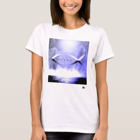 Vissen 1 van Jesus T-shirt (Voorkant)