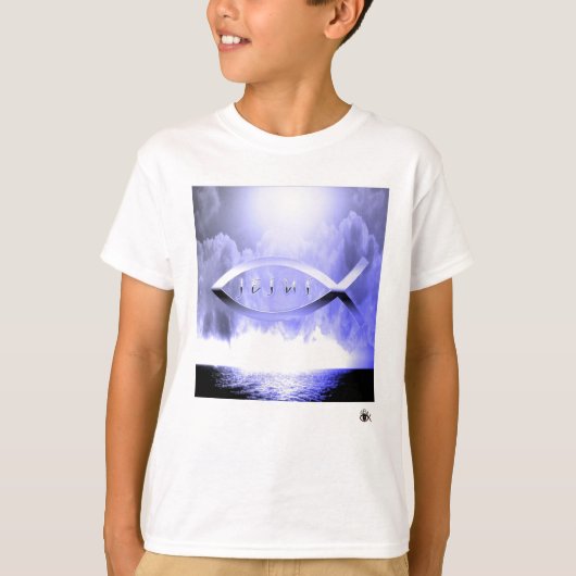 Vissen 1 van Jesus T-shirt (Voorkant)