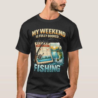 Vissen 67 Zes Zeven Meme Grappige Visser Design T-shirt