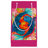 Vissen aangepaste geschenkzak klein cadeauzakje (Voorkant)