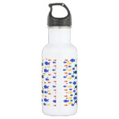 Vissen aangepaste waterfles waterfles  (Achterkant)