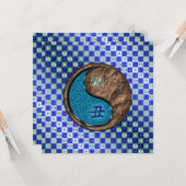 Vissen & Aard Os Kaart (Voorkant / Achterkant in situ)