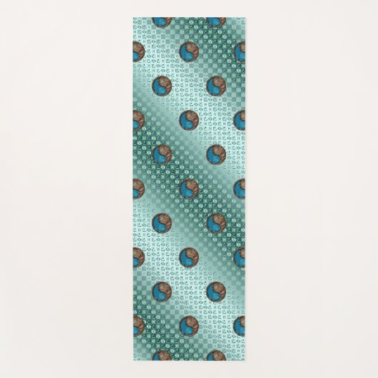 Vissen & Aarde Slang Yogamat (Voorkant)