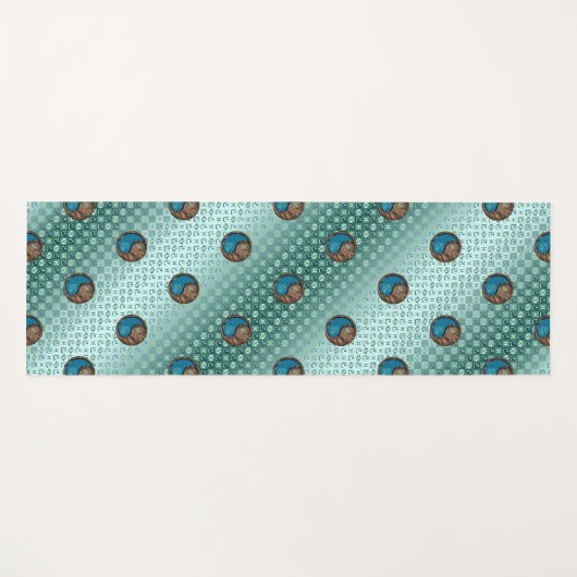 Vissen & Aarde Slang Yogamat (Voorkant (horizontaal))