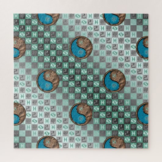 Vissen & Aardese Hase Legpuzzel (Verticaal)