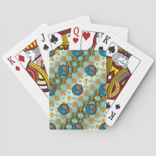 Vissen & Aardrat Pokerkaarten