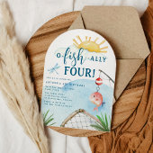 Vissen Ally Four! | 4e verjaardag Kaart