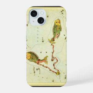 Vissen, Antieke Constellatie Urania's Spiegel iPhone 15 Case