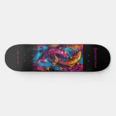 Vissen Astrologie Grafitti Personaliseer Skateboar Persoonlijk Skateboard (Horizontaal)