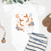 Vissen Baby: Fish's Enchanting Zodiac gepersonalis Romper