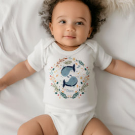 Vissen Baby Outfit - Dromerige vissen Zodiac teken Romper