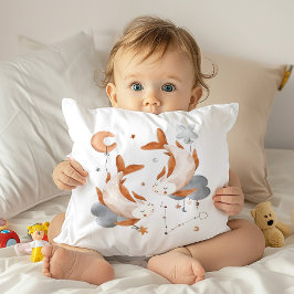 Vissen Baby Zodiac Nursery Pillow Kussen