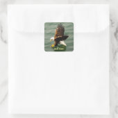 Vissen Bald Eagle Motivatie Sticker Set (Tas)