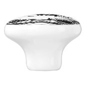  vissen Beaver home decor knop (Zijkant)