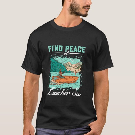 Vissen bij Laacher See T-shirt (Voorkant)