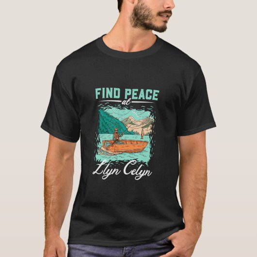 Vissen bij Llyn Celyn T-shirt (Voorkant)