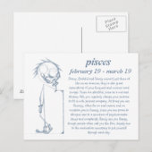 Vissen [ - BitchScope - ] Briefkaart (Voorkant / Achterkant)