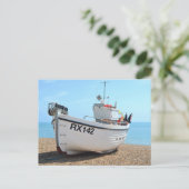 Vissen Boat Hastings Briefkaart (Staand voorkant)