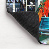 VISSEN BOAT ~ Mousepad Muismat (Hoek)