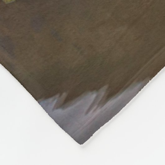 Vissen Boat op zonsopgang | Jubakar Beach Fleece Deken (Hoek)