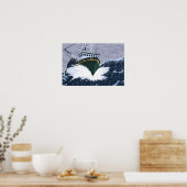 Vissen Boat Scene - Anchorage, Alaska Poster (Keuken)