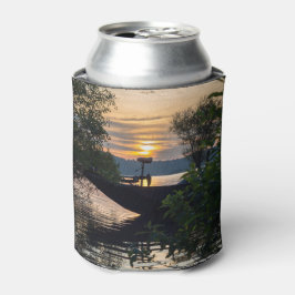 Vissen Boat Sunrise Blikjeskoeler