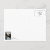 Vissen Boat Sunrise Briefkaart (Achterkant)
