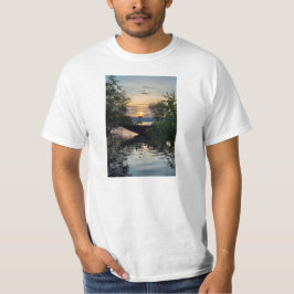 Vissen Boat Sunrise T-shirt