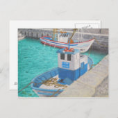 Vissen Boats - Tarifa Spanje Briefkaart (Voorkant / Achterkant)