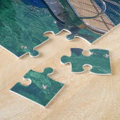 Vissen Boats Zakynthos Griekenland Legpuzzel (Zijkant)