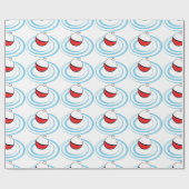 Vissen Bobber Cadeaupapier (Vlak)