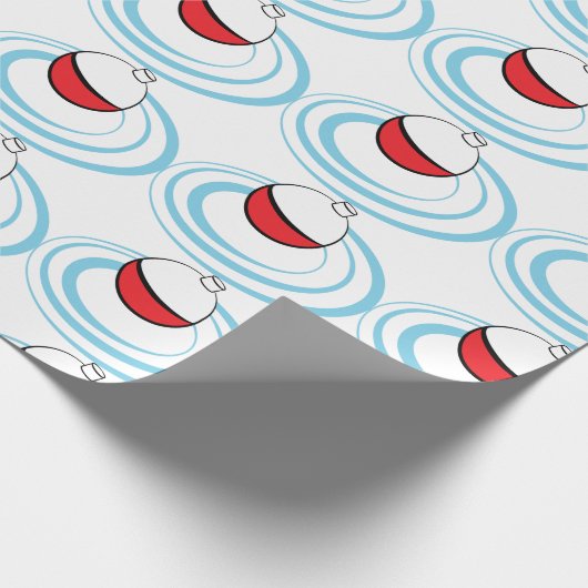 Vissen Bobber Cadeaupapier (Hoek)