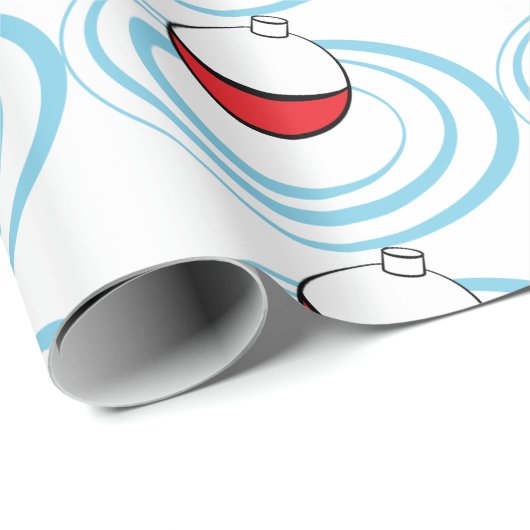 Vissen Bobber Cadeaupapier (Rol Hoek)